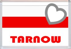Tarnow - Love Poland/Polish Towns & Cities Flag - Jumbo Fridge Magnet Souvenir Gift Present