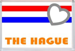 The Hague - Love Holland/Dutch/Netherlands Towns & Cities Flag - Jumbo Fridge Magnet Souvenir Gift Present