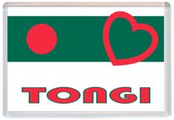 Tongi - Love Bangladesh Towns & Cities Flag - Jumbo Fridge Magnet Souvenir Gift Present