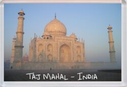 Taj Mahal - India - Jumbo Fridge Magnet Souvenir Gift Present (b)