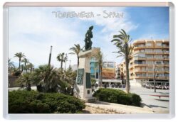 Torrevieja - Costa Blanca - Spain - Jumbo Fridge Magnet Souvenir Gift Present D1