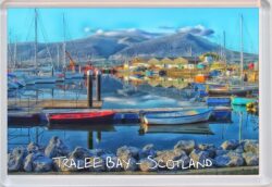 Tralee Bay - Scotland - Jumbo Fridge Magnet Souvenir Gift Present