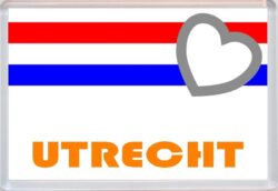 Utrecht - Love Holland/Dutch/Netherlands Towns & Cities Flag - Jumbo Fridge Magnet Souvenir Gift Present