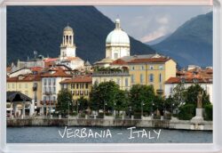 Verbania - Italy - Jumbo Fridge Magnet Souvenir Gift Present