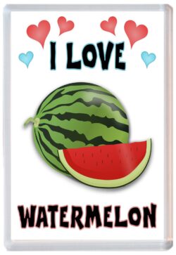 I Love Watermelon - Jumbo Fridge Magnet Souvenir Gift Present