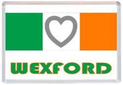 Wexford - Love Ireland/Irish Towns & Cities Flag - Jumbo Fridge Magnet Souvenir Gift Present
