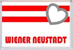 Wiener Neustadt - Love Austria/Austrian Towns & Cities Flag - Jumbo Fridge Magnet Souvenir Gift Present