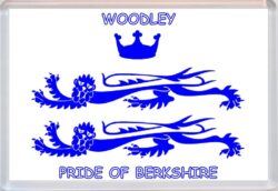 Woodley - Pride of Berkshire - Pride of Cumbria County Flag - Jumbo Fridge Magnet Souvenir Gift Present