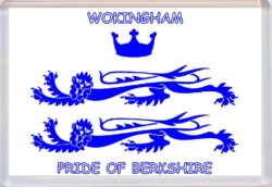 Wokingham - Pride of Berkshire - Pride of Cumbria County Flag - Jumbo Fridge Magnet Souvenir Gift Present