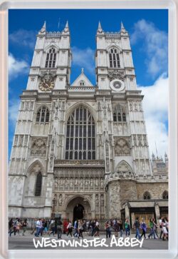 Westminster Abbey - London - Jumbo Fridge Magnet Souvenir Gift Present