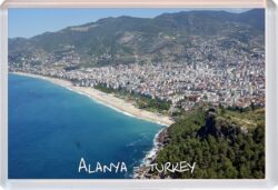 Alanya - Turkey - Jumbo Fridge Magnet Souvenir Gift