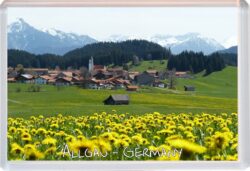 Allgau - Germany - Jumbo Fridge Magnet Souvenir Gift Present