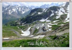 The Alps - Jumbo Fridge Magnet Souvenir Gift