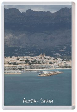 Altea - Costa Blanca - Spain - Jumbo Fridge Magnet Souvenir Gift Present D3
