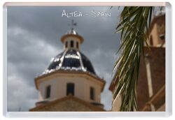 Altea - Costa Blanca - Spain - Jumbo Fridge Magnet Souvenir Gift Present D6