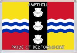 Ampthill - Pride of Bedfordshire - Pride of Cumbria County Flag - Jumbo Fridge Magnet Souvenir Gift Present