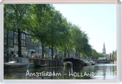 Amsterdam - Holland - Jumbo Fridge Magnet Souvenir Gift Present (c)