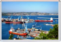 Anacona - Italy - Jumbo Fridge Magnet Souvenir Gift Present