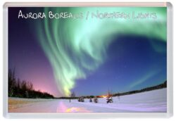 Aurora Borealis - Northern Lights - Jumbo Fridge Magnet Souvenir Gift Present