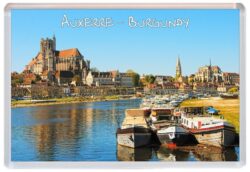 Auxerre - Burgundy - France - Jumbo Fridge Magnet Souvenir Gift Present