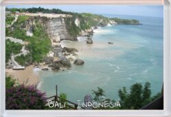 Bali - Indonesia - Jumbo Fridge Magnet Souvenir Gift Present Beach
