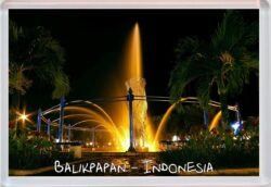 Balikpapan - Indonesia - Jumbo Fridge Magnet Souvenir Gift Present
