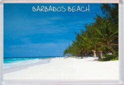 Barbados Beach - Caribbean - Jumbo Fridge Magnet Souvenir Gift Present