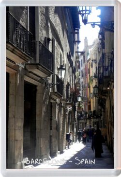 Barcelona - Spain - Jumbo Fridge Magnet Souvenir Gift Present (a)