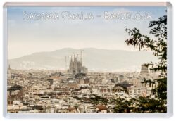 Sagrada Familia - Barcelona - Spain - Jumbo Fridge Magnet Souvenir Gift Present (b)