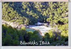 Benirras Beach - Ibiza - Spain - Jumbo Fridge Magnet Souvenir Gift Present
