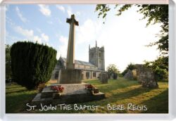 Bere Regis - Dorset - Jumbo Fridge Magnet Souvenir Gift Present D1