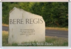 Bere Regis - Dorset - Jumbo Fridge Magnet Souvenir Gift Present D2