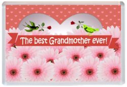 Best Grandmother Ever - Jumbo Fridge Magnet Souvenir Gift Mothers Day Birthday Xmas Present