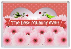 Best Mummy Ever - Jumbo Fridge Magnet Souvenir Gift Mothers Day Birthday Xmas Present