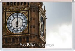 Big Ben - London - Jumbo Fridge Magnet Souvenir Gift Present Clockface