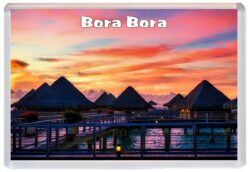 Bora Bora - French Polynesia - Jumbo Fridge Magnet Souvenir Gift Present (c)