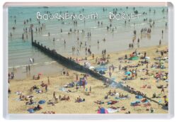 Bournemouth - Dorset - Jumbo Fridge Magnet Souvenir Gift Present Beach