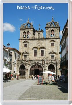 Braga - Portugal - Jumbo Fridge Magnet Souvenir Gift Present