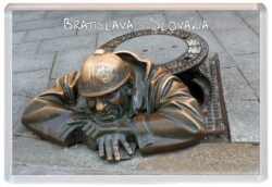 Bratislava - Slovakia - Jumbo Fridge Magnet Souvenir Gift