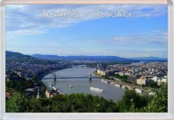 Budapest - Danube - Hungary - Jumbo Fridge Magnet Souvenir Gift Present