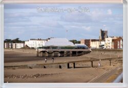 Burnham on Sea - Somerset - Jumbo Fridge Magnet Souvenir Gift Present