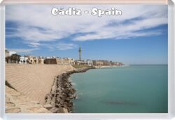 Cadiz - Spain - Jumbo Fridge Magnet Souvenir Gift Present F1