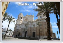 Cadiz - Spain - Jumbo Fridge Magnet Souvenir Gift Present F4