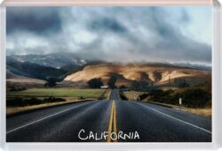 California - Highway - USA - Jumbo Fridge Magnet Souvenir Gift Present