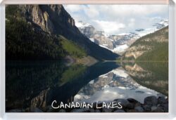 Canadian Lakes - Canada - Jumbo Fridge Magnet Souvenir Gift Present