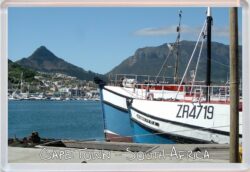 Cape Town - South Africa - Jumbo Fridge Magnet Souvenir Gift Present Harbour