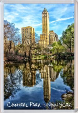 Central Park - New York - USA - Jumbo Fridge Magnet Souvenir Gift Present