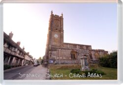 Cerne Abbas - Dorset - Jumbo Fridge Magnet Souvenir Gift Present D1