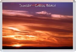 Chesil Beach - Jurassic Coast - Dorset - Jumbo Fridge Magnet Souvenir Gift Present D4