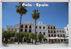Coin - Spain - Jumbo Fridge Magnet Souvenir Gift Present F1